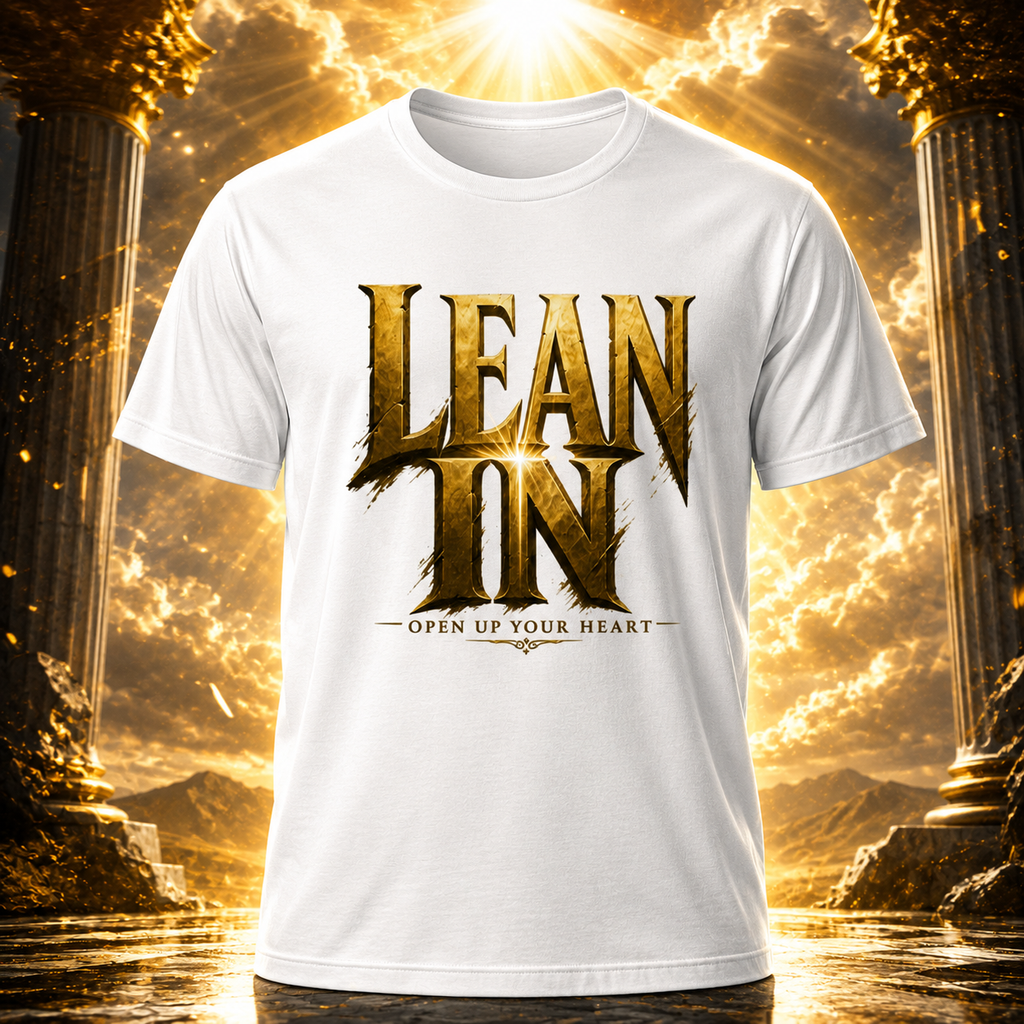 LEAN IN (White/Gold)