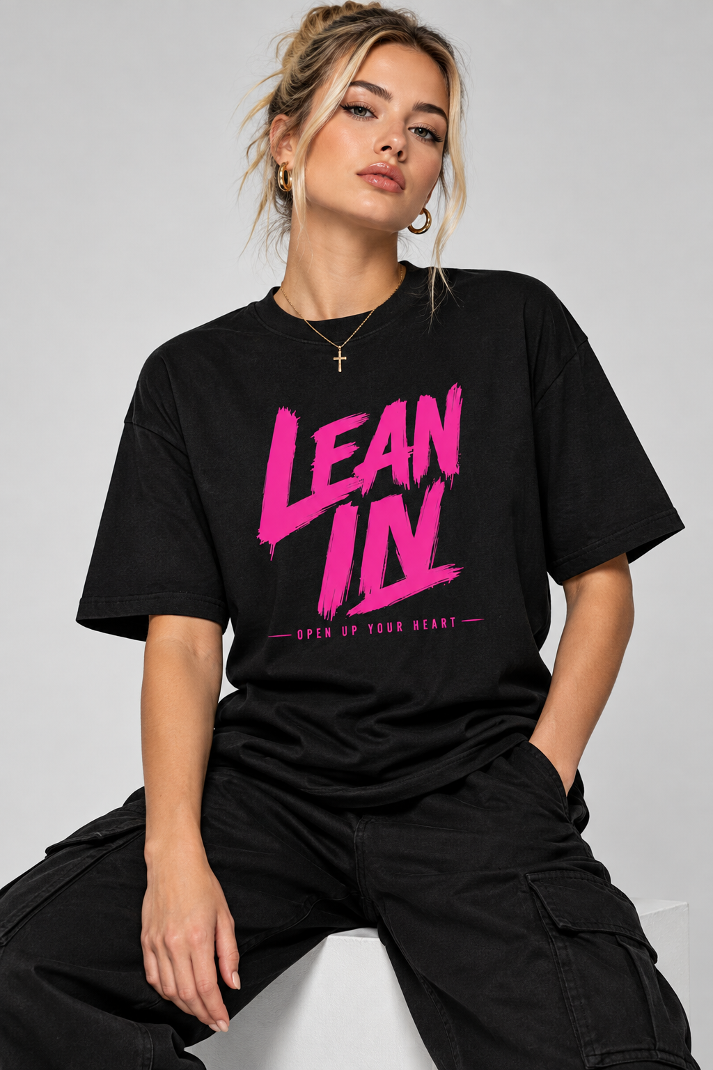 LEAN IN (Hot Pink Alternate)