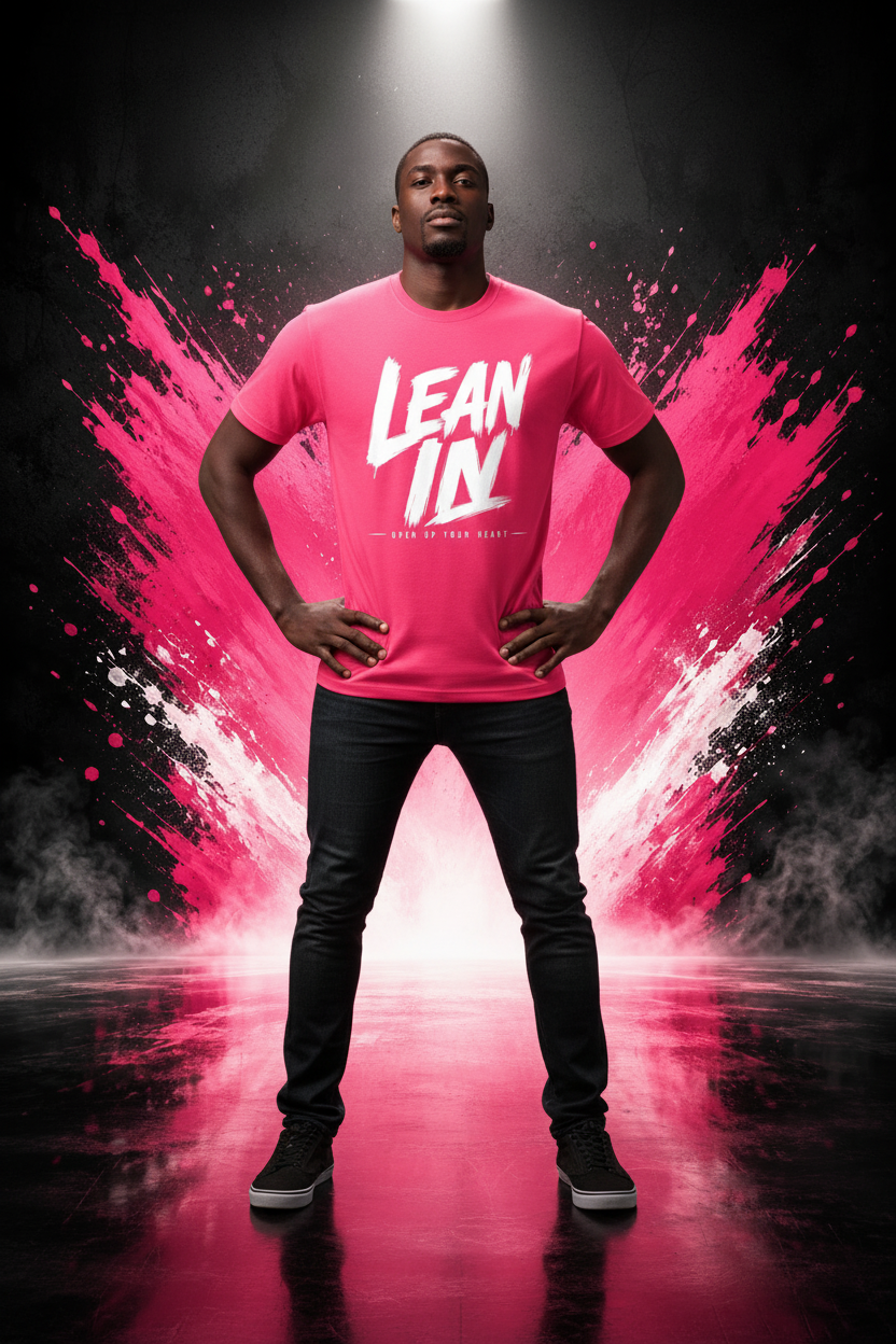 LEAN IN (Pink/White)