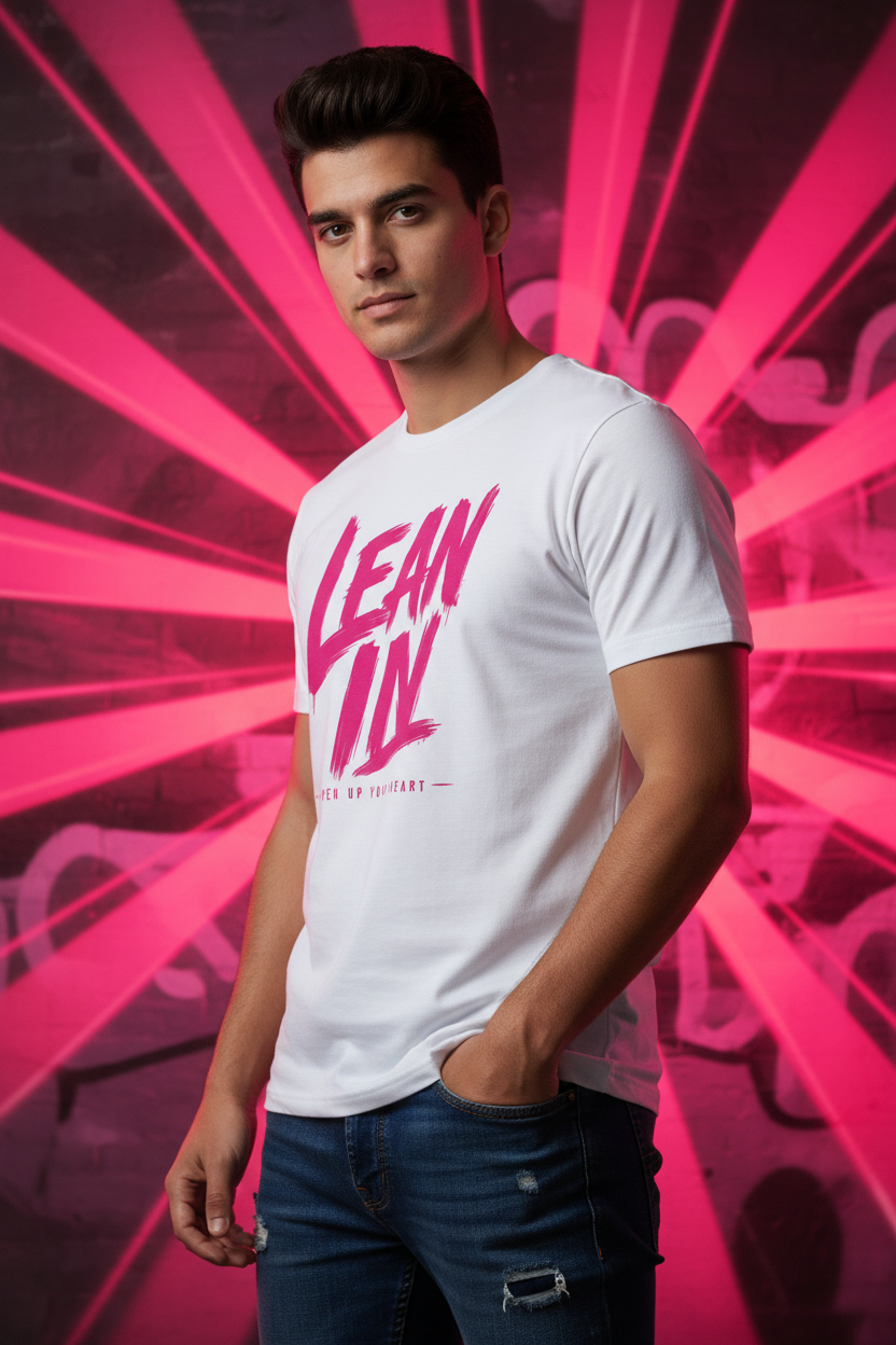 LEAN IN (Hot Pink Alternate)