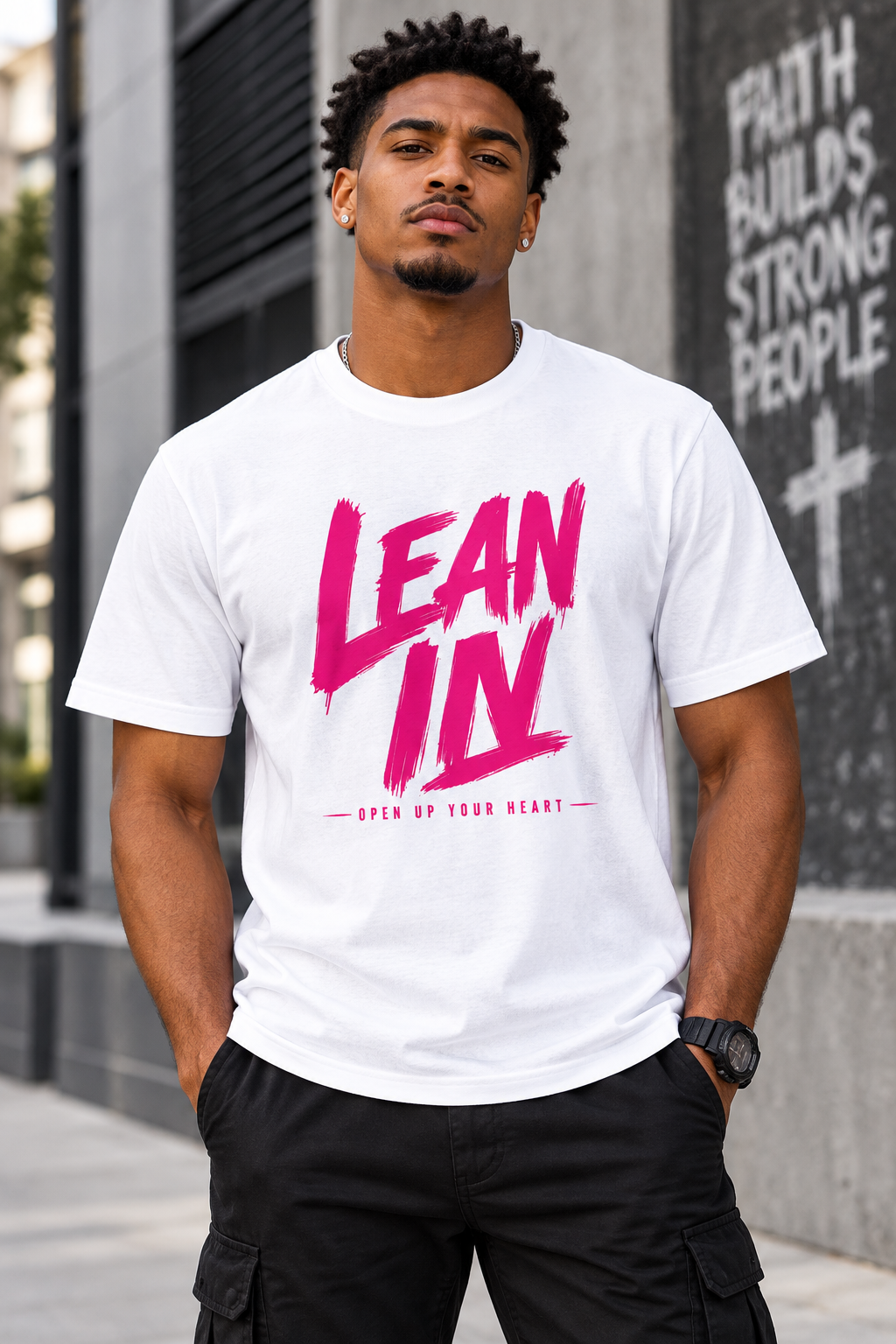 LEAN IN (Hot Pink Alternate)