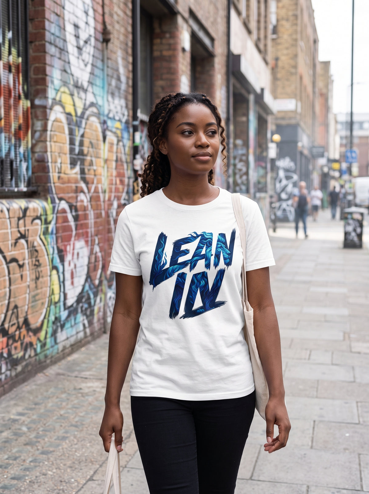 AI Studio Photo - LEAN IN - Royal Surge