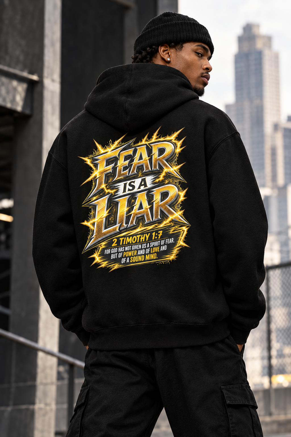 FEAR IS A LIAR HOODIE