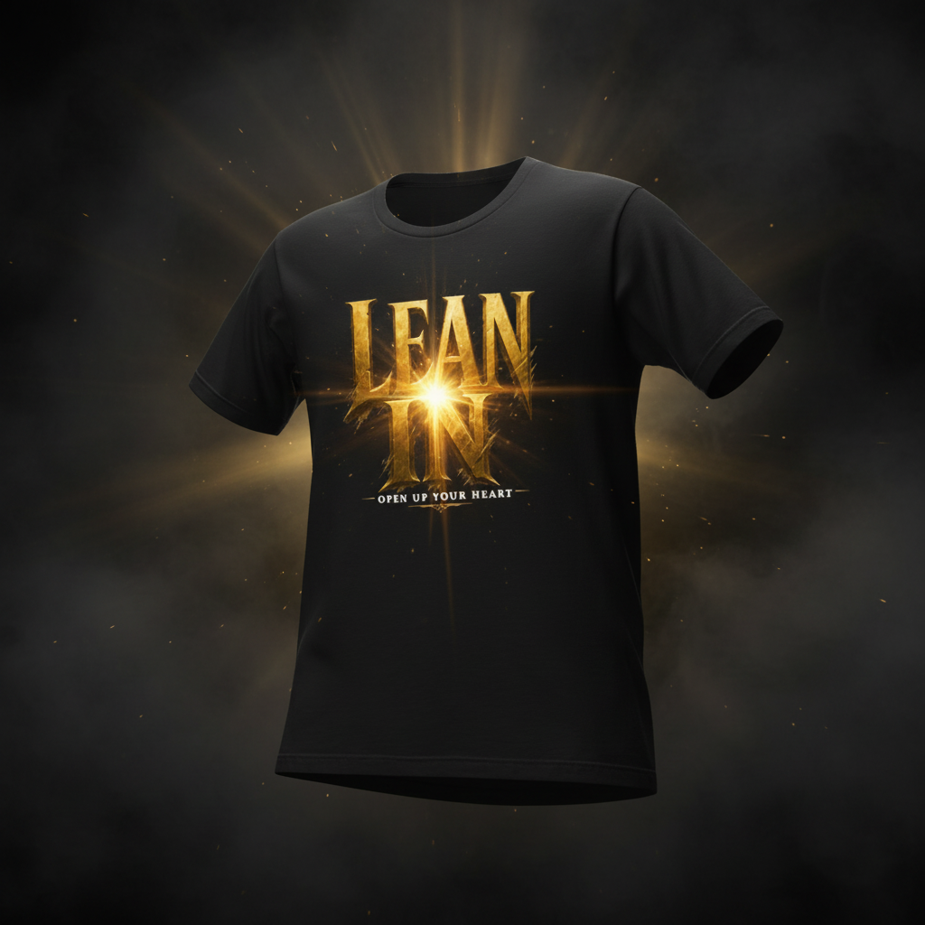 LEAN IN (Black/Gold)