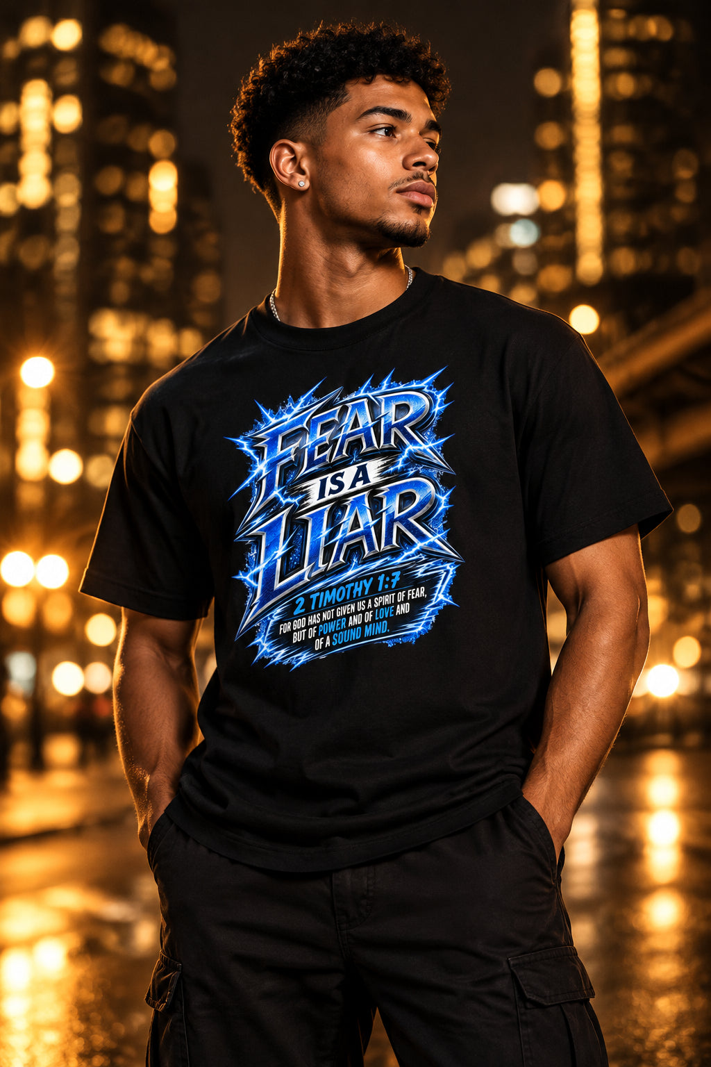 FEAR IS A LIAR | BLUE SHOCK