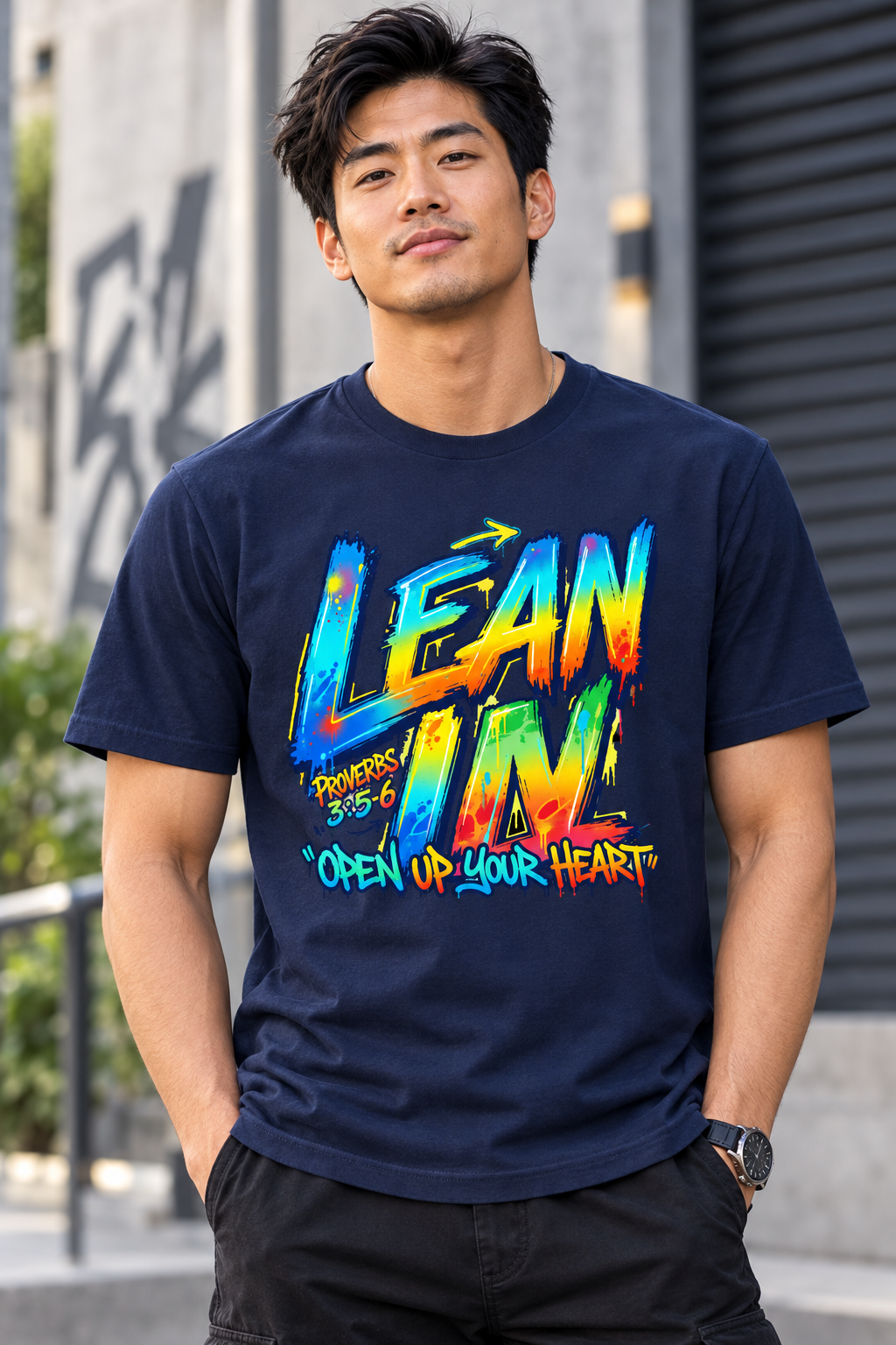 LEAN IN GRAFFITI STYLE