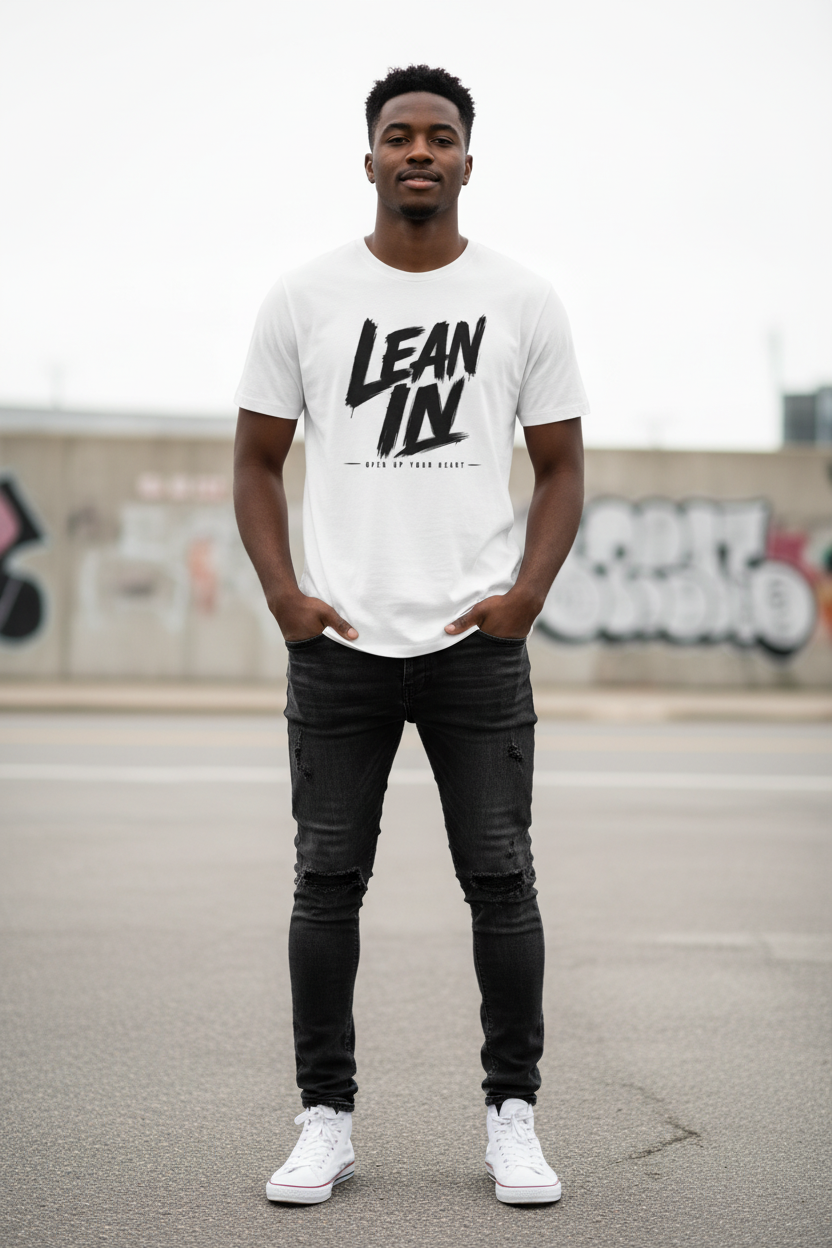 LEAN IN (Original White/Black)